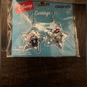 Disney Claire’s Nightmare Before Christmas holiday earrings NEW SOLD OUT